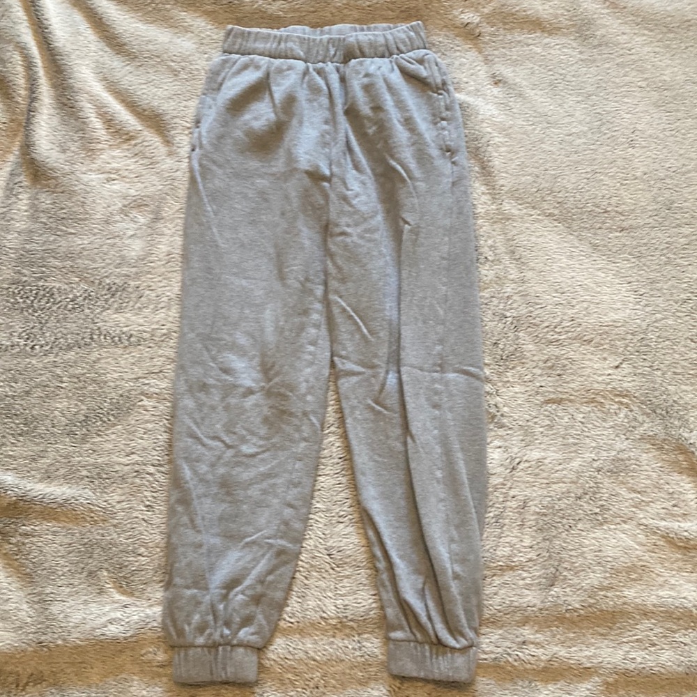 Blue gray sweatpants